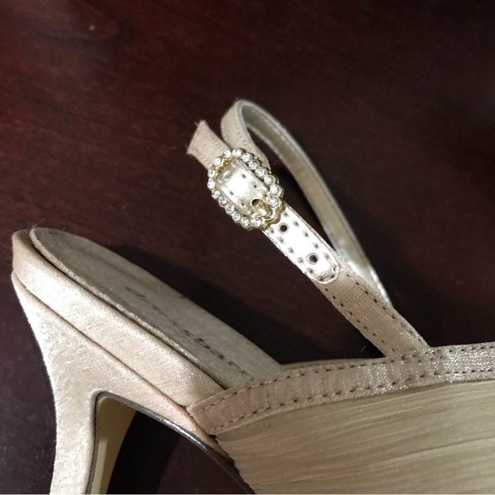 ▪️Champagne Elegant Open Toe Heels - Picture 12 of 13